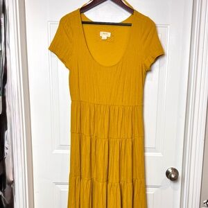 Anthropologie Ladies "Maeve" Tiered Maxi Dress, Size M